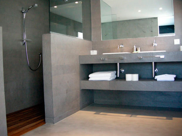 beton cire salle de bain